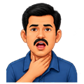 Difficulty Opening Mouth icon